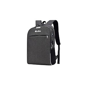 Mochila para Notebook Kolke KVM-339 Antifurto USB Cinza 15.6