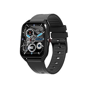 Relógio G-Tide Q1 Preto Bluetooth IP68 com Monitor Cardíaco HR
