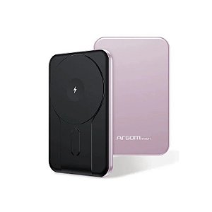 Carregador Portátil Argom MS5 5000mAh ARG-PB-1160PK A00675 - Rosa