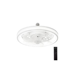 Ventilador de Teto Satellite A-F2705 - 90W - com Luminária - Bivolt - Branco