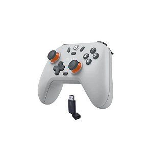 Controle Gamesir Tan Nova Lite Sem Fio para Nintendo Switch/ PC/ Steam/ iOS/ Android - Cinza