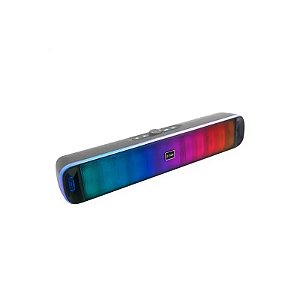 Caixa de Som G-Tide SH30 Bluetooth/Aux/USB Cinza
