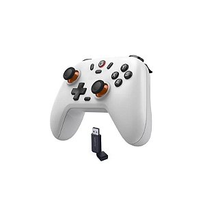 Controle GameSir Tarantula Nova Lite Sem Fio para Nintendo Switch/ PC/ Steam/ iOS/ Android - Branco