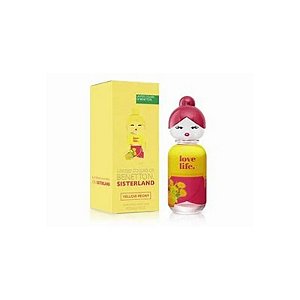 Benetton Sisterland Yellow Peony Edt 80 ML