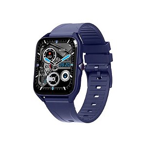 Relógio G-Tide Q1 Azul Bluetooth IP68 Monitor Cardíaco HR
