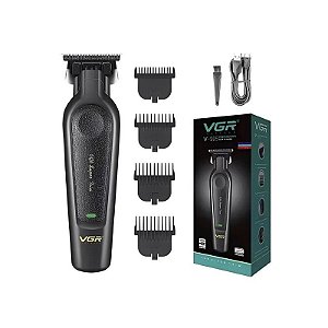 Cortador de Cabelo VGR V-995 Recarregável - Preto