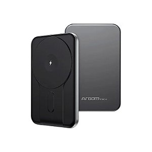 Carregador Portátil Argom Powerbank ARG-PB-1160SL USB-C 5.000 Mah Cinza