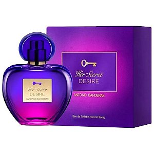 Perfume Antonio Banderas Her Secret Desire EDT 80ml - Feminino