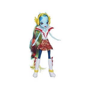 Boneca Hasbro My Little Pony Equestria Girls Rainbow Rocks Dash A6775