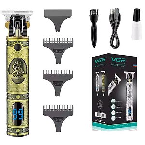 Cortador de Cabelo VGR Voyager Hair Trimmer Dourado V-228