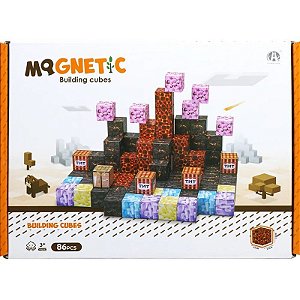 Jogo de Cubos Magnéticos Chuang Huang - CH1353 (86 peças)