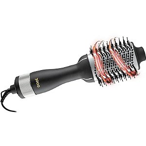 Secador de Cabelo Escova Joog PSDRY-JG 1300W Bivolt 60Hz Preto
