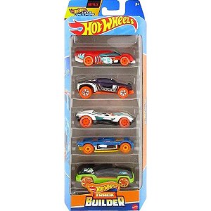 Jogo de Carrinhos HotWheels Builder (5 peças) Mattel 1806-HTV52