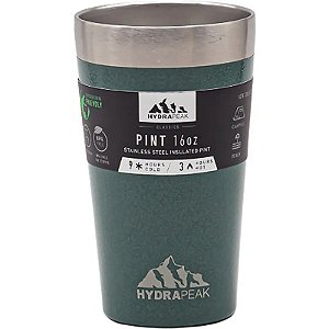 Vaso Térmico Hydrapeak Pint 470ml - Verde