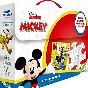 Quebra-cabeça Mickey Disney Junior Ronda 12244 (50 Peças)