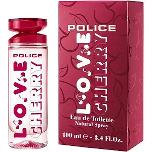 Perfume Policial Love Cherry EDT 100mL - Feminino