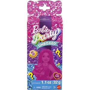 Jogo Barbie Party Unboxed Mattel - JHC74