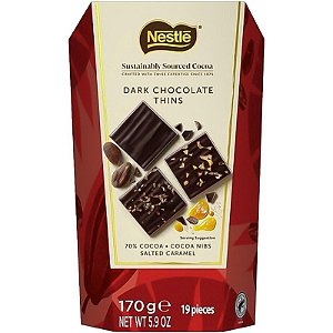 Chocolate em Barra Fino Escuro Nestlé - 170g - (19 unidades)