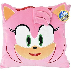 Almofada de Pelúcia Amy Sonic The Hedgehog - SONIC-SQ