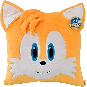 Almofada de Pelúcia Tails Sonic The Hedgehog - SONIC-SQ