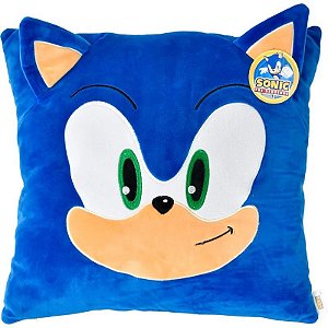 Travesseiro De Pelúcia Sonic The Hedgehog - SONIC-SQ