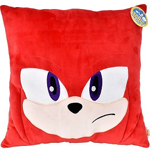 Almofada De Pelúcia Knuckles Sonic The Hedgehog - SONIC-SQ