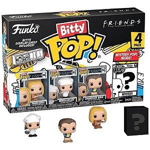 Boneco Phoebe Buffay/Monica Geller/Chandler Bing/Mystery - Funko Bitty Pop! 73051