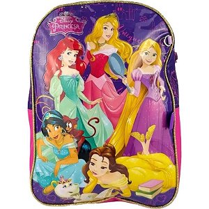 Mochila Escolar Disney Princesas - PR-2525