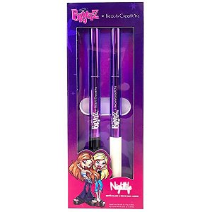 Lápis Delineador em Gel Beauty Creations Bratz Nightlife Duplo Preto+Branco (1.3g+0.1g)
