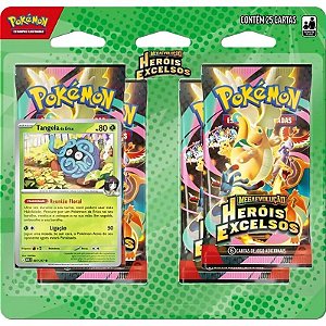 Baralho Pokémon Mega Evolução Ascensão Heroica Tangela - 10-10312-108 (25 cartas)