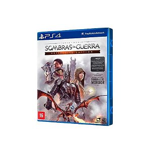 Jogo Sombras da Guerra Definitive Edition PS4