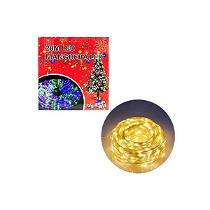 Mangueira Pisca-pisca de Luzes 20M 110V Amarela