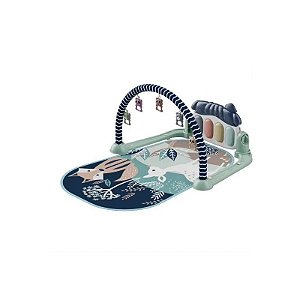 Tapete Musical para Bebê 42x26cm Azul