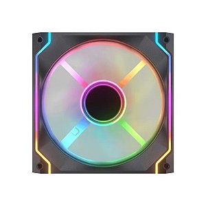 Cooler Ventilador Cougar Infinity Mirror SC140-FB Argb 1200RPM - Preto