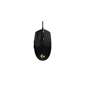 Mouse USB Logitech G203 910-005793 Lightsync Preto