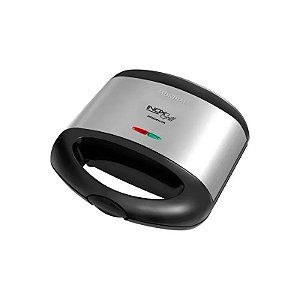 Sanduicheira e Grill Mondial Inox Grill Premium S-07 800 Watts 127V ~ 60Hz - Preto/Cinza