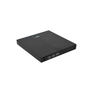 Gravador Externo de DVD DVD-RW USB 3.0 Preto