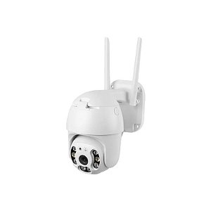 Câmera de Segurança IP IPF-08A - 3MP - 1080P - Wi-Fi - Branco