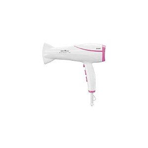 Secador de Cabelo Britania BSCE21A - 2100W - Bivolt - Branco e Rosa