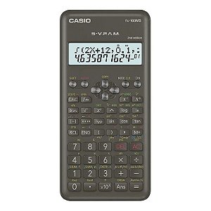 Calculadora Científica Casio FX-100MS (2ª Edição) - Preto