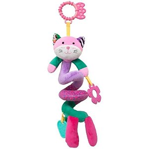 Mordedor de gatinho happy zoo com chocalho Buba 09832