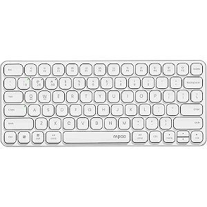 Teclado Sem Fio Rapoo E9050L - Branco