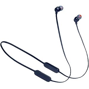 Fone de Ouvido Sem Fio JBL Tune 125BT - Azul (Caixa feia)