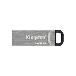 Pendrive de 128GB Kingston Datatraveler Kyson DTKN USB 3.2 - Prata