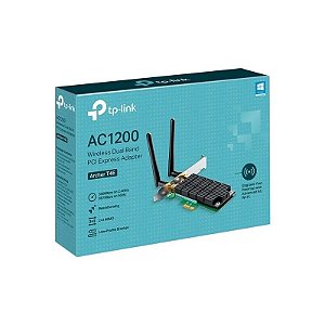 Placa de Rede PCI-e TP-Link Archer T4E AC1200 Wifi