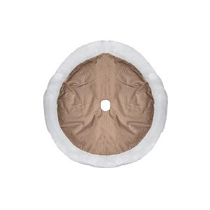 Felpete de Natal para Árvore de Natal 100CM Dourado