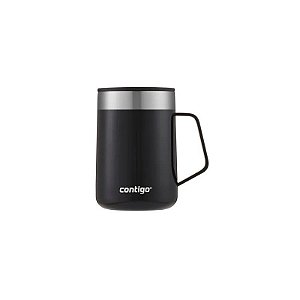 Caneca Térmica Contigo Stainless Steel Mug Licorice 2144597 - Preto 414ML
