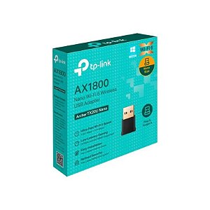 Adaptador USB TP-Link Archer TX20U Nano AX1800 Wi-Fi 6 Banda Dupla
