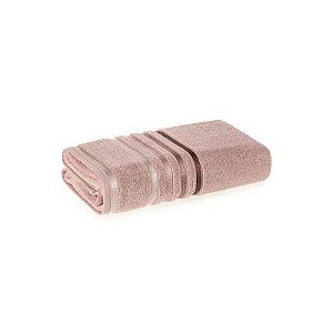 Toalha de Banho Karsten Banon Lumina 86x150cm Rosa Vintage