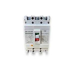 Disjuntor Interruptor Trifásico 3 Polos 125A 50/60Hz (Curva C)